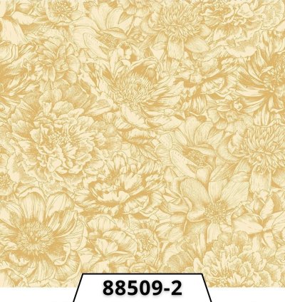 ورق الجدران الكوري بتصميم الورود البسيط يُضيف لمسة من الرُقي تضفي جمالًا هادئًا على المساحات الداخلية